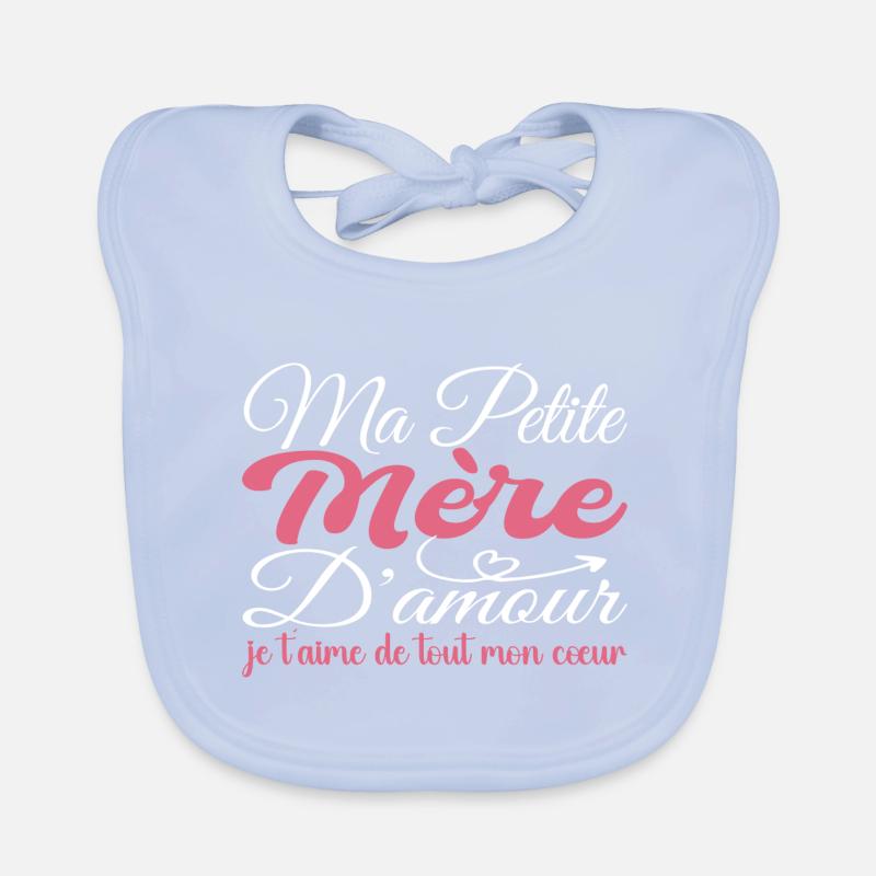 Liebe Mutter Geschenk, Beste Mutter Ich liebe dich Baby Bio-Lätzchen