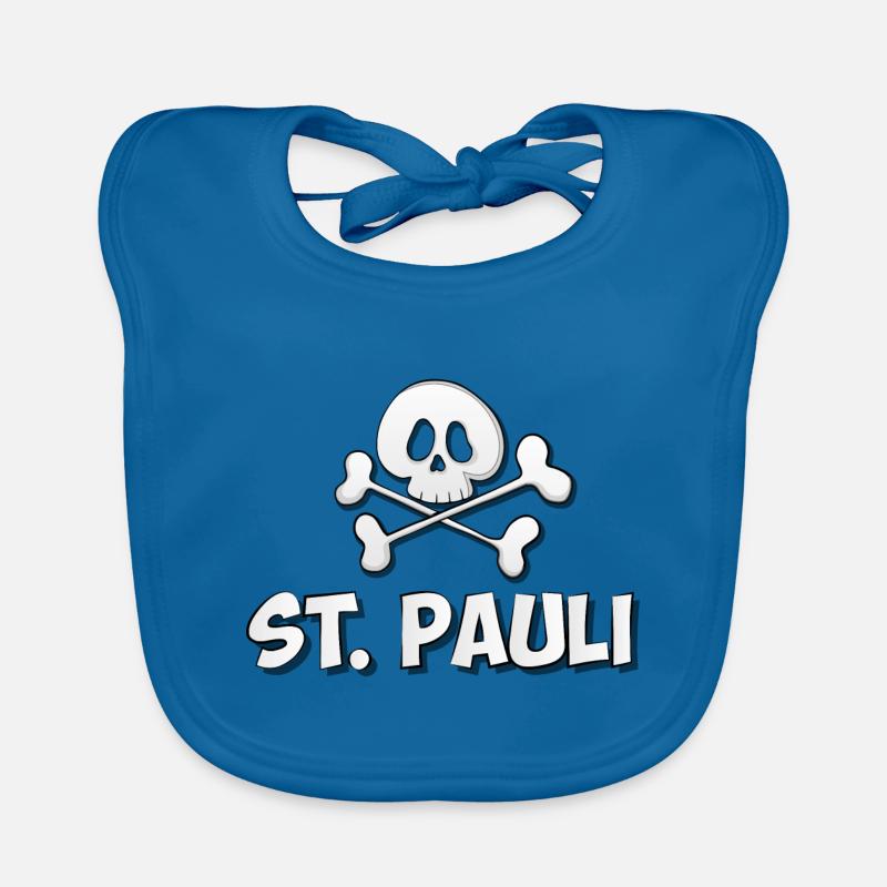 St. Pauli comic style Organic Baby Bibs