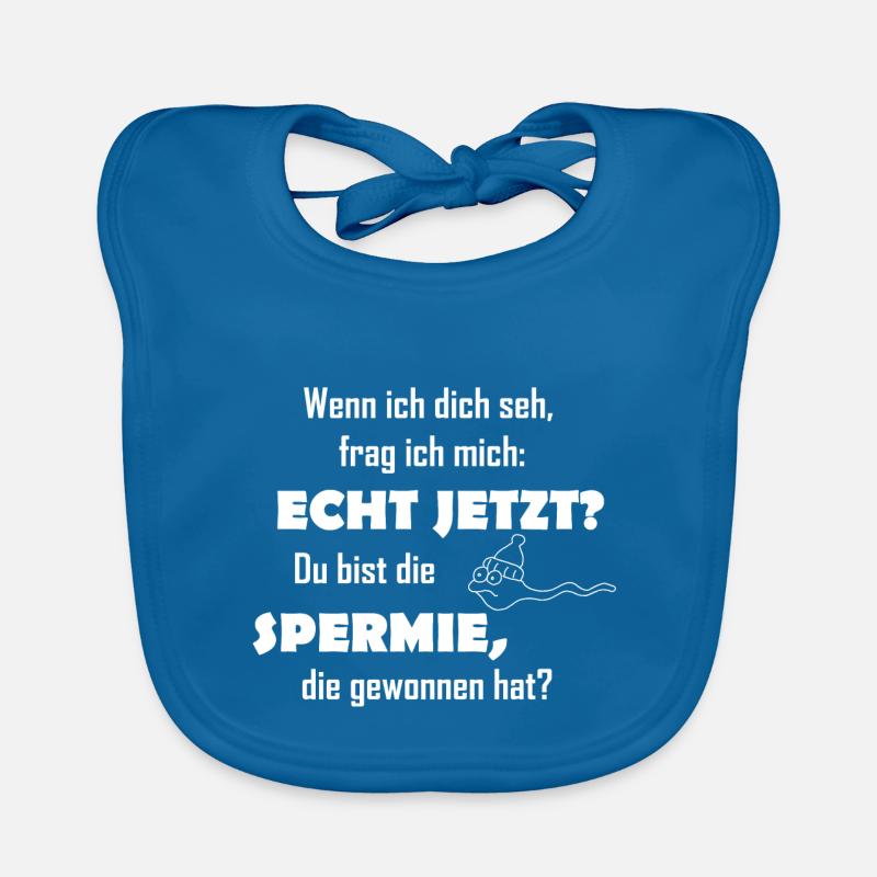 Sperm won sperm witty saying sperm Organic Baby Bibs