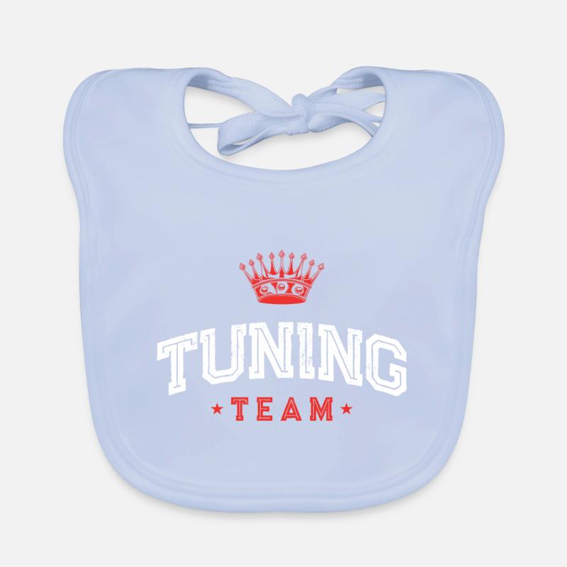 Tuning Team Organic Baby Bibs