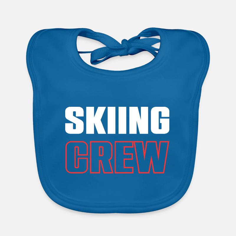 Équipe de ski Bavoir bio Bébé