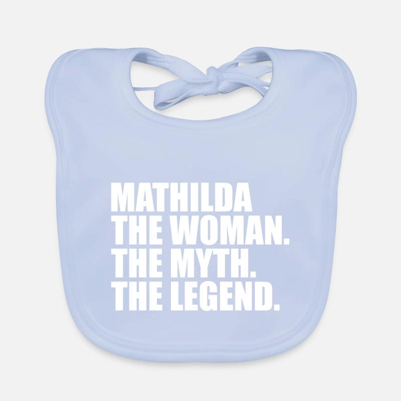 Femme Mythos Légende Nom Mathilda Bavoir bio Bébé