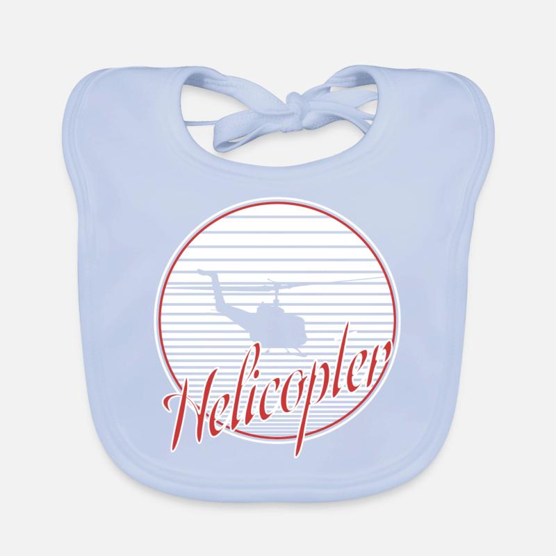 helicopter Organic Baby Bibs