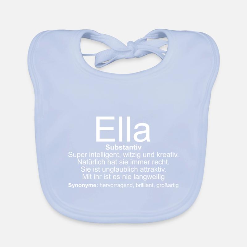Name Definition Ella Baby Bio-Lätzchen