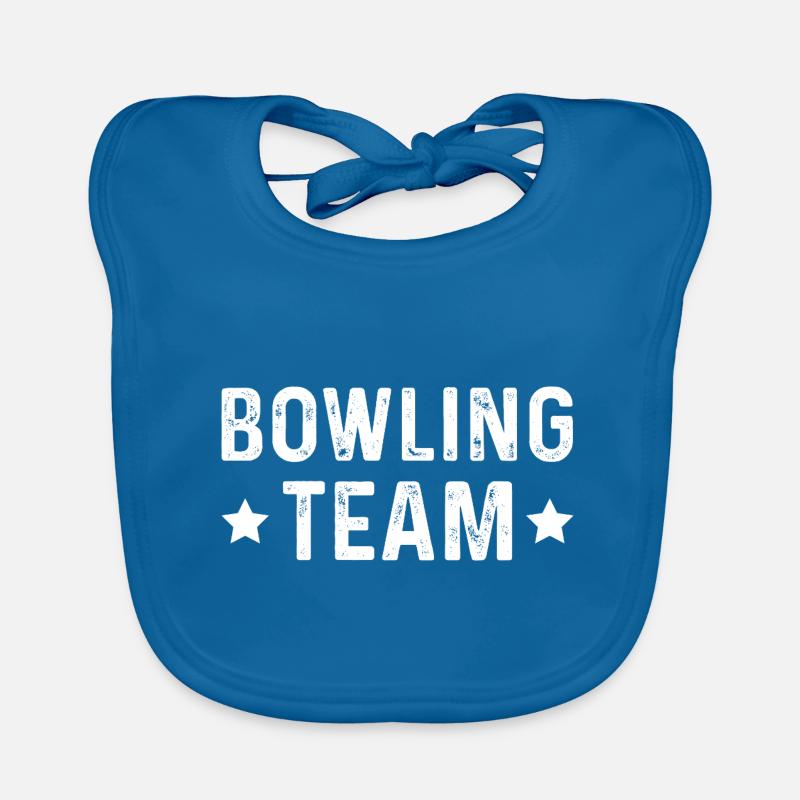 Bowling Team Baby Bio-Lätzchen