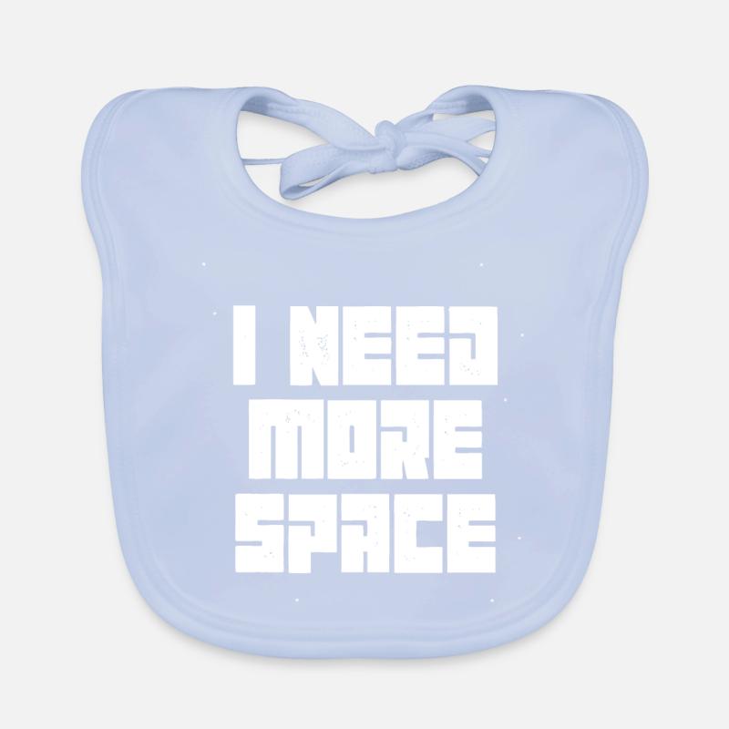 space Organic Baby Bibs