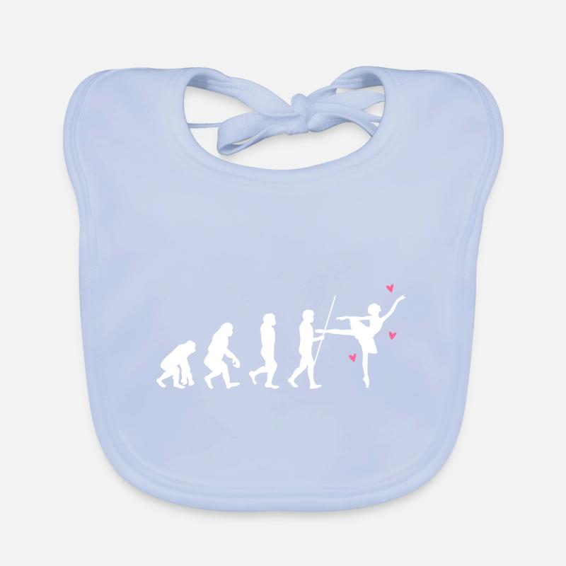 Ballett Ballerina Tanzen Dance Evolution Baby Bio-Lätzchen