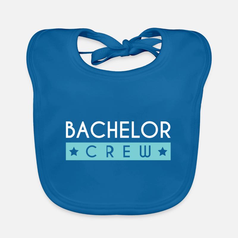 Bachelor Crew Baby Bio-Lätzchen