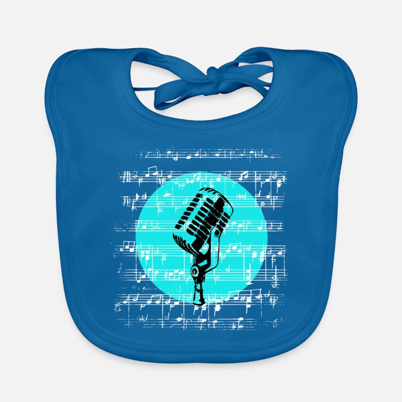 Mikrofon Baby Bio-Lätzchen