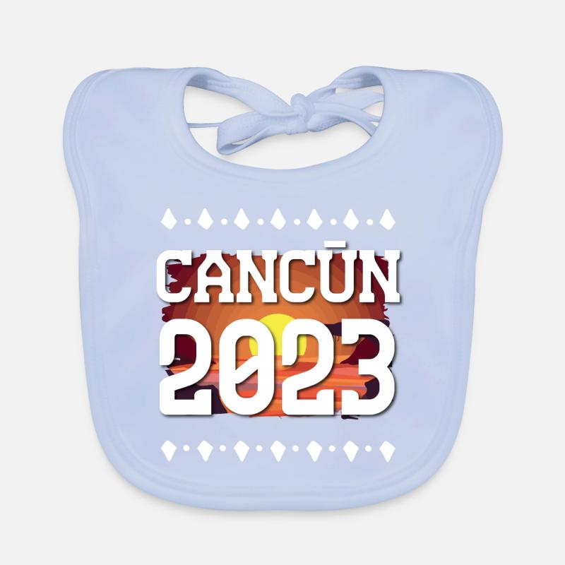 Cancun 2023 Baby Bio-Lätzchen