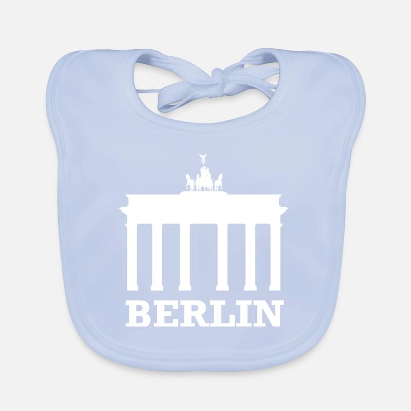 Leisure shirt 'Brandenburg Gate' Organic Baby Bibs