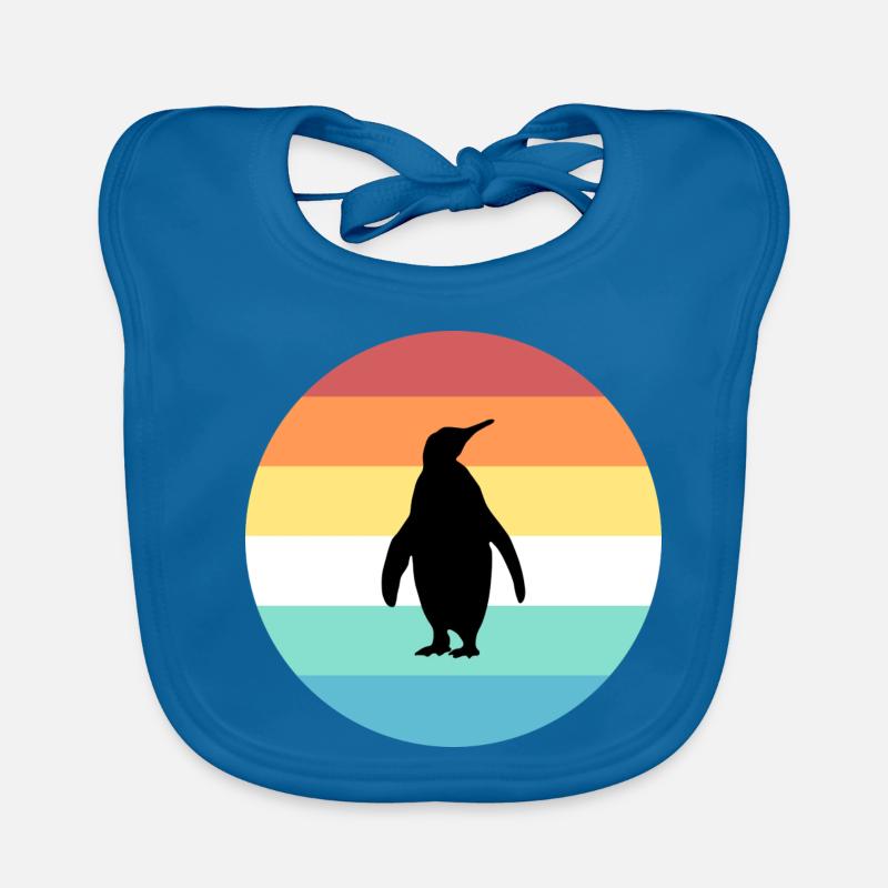 Pingouin Bavoir bio Bébé