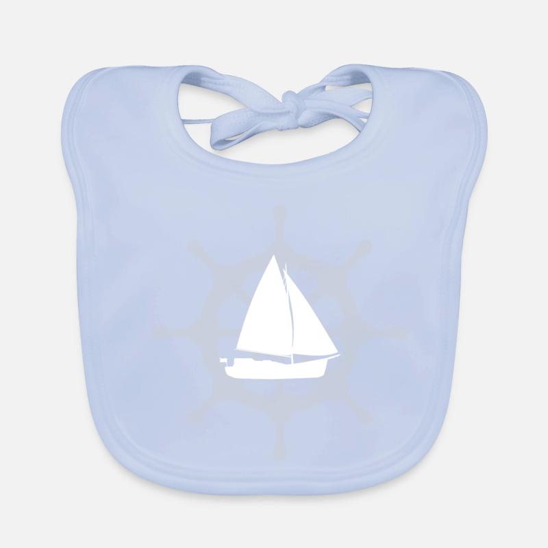 sailing Organic Baby Bibs