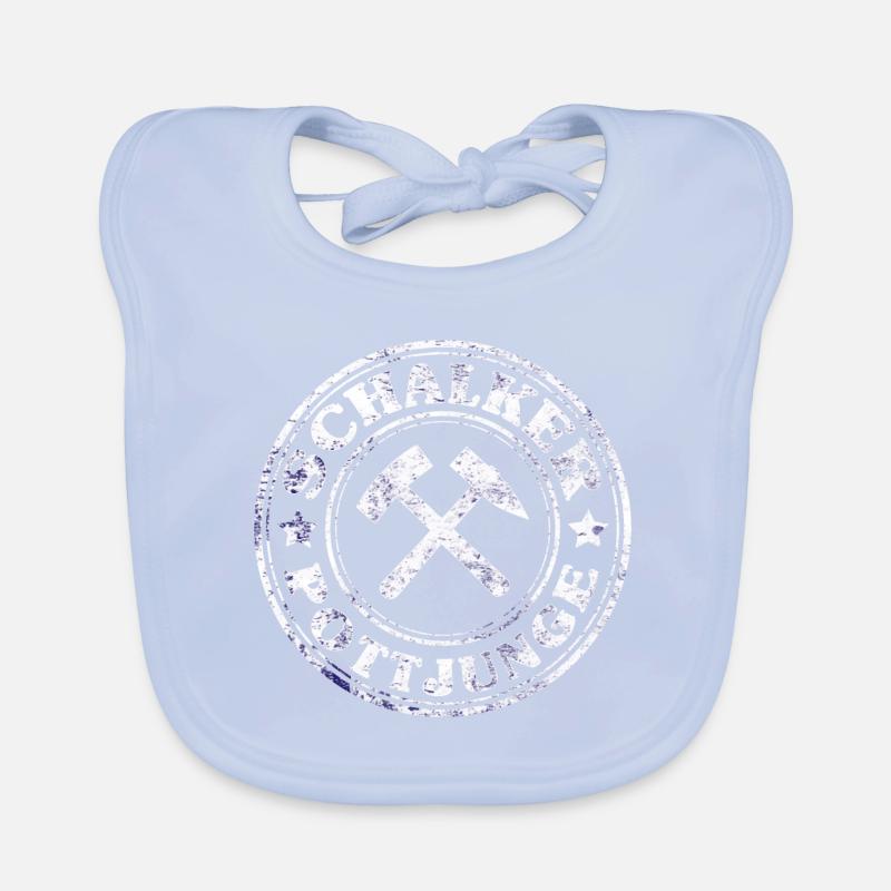 Schalker Pottjunge Baby Bio-Lätzchen