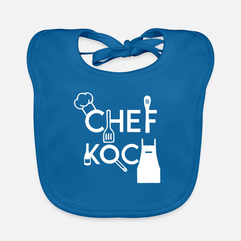 The chef - for chefs and cooks Organic Baby Bibs