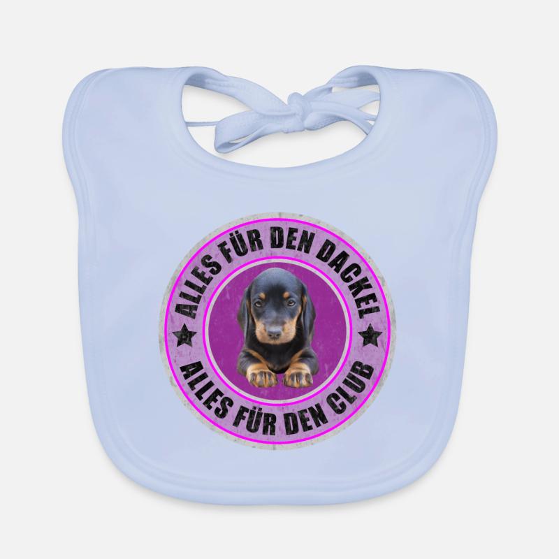 Teckel - Chien de toit - Tout pour le teckel Bavoir bio Bébé