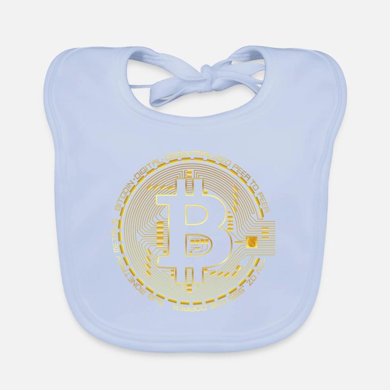 Bitcoin Baby Bio-Lätzchen