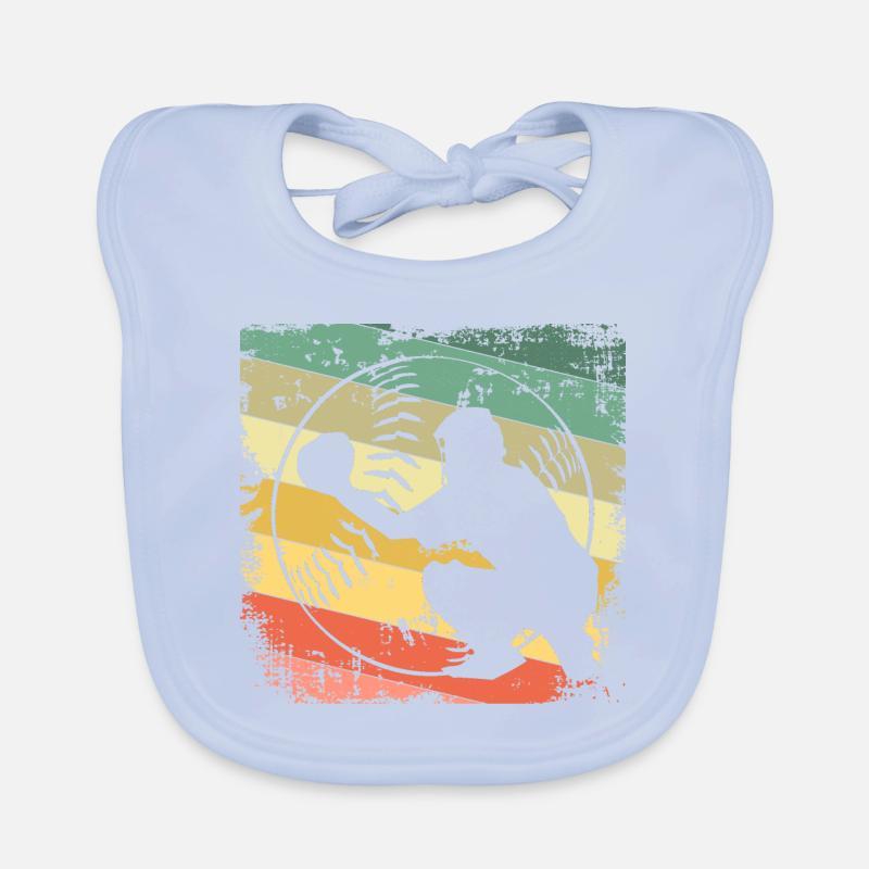 Baseball Baby Bio-Lätzchen