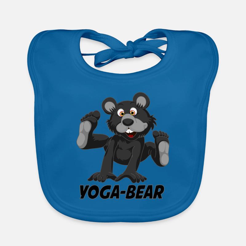 Yoga Bear Organic Baby Bibs