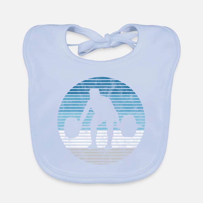 Bodybuilding Bodybuilder PALESTRA Fitnessstudio Retro Bavaglino ecologico per neonato