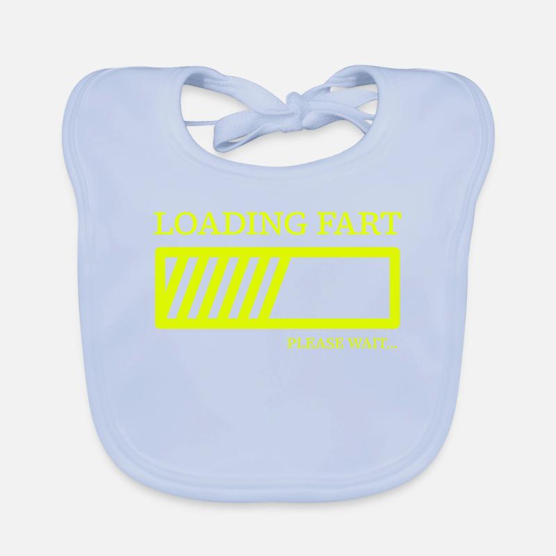 Loading Fart Organic Baby Bibs