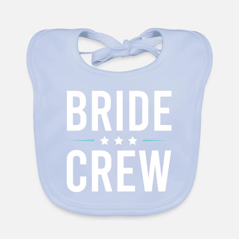 Bride Crew Organic Baby Bibs
