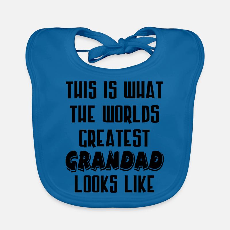 Le plus grand grand-papa Bavoir bio Bébé
