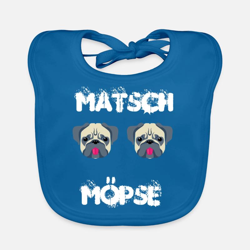 Matsch Möpse Baby Bio-Lätzchen
