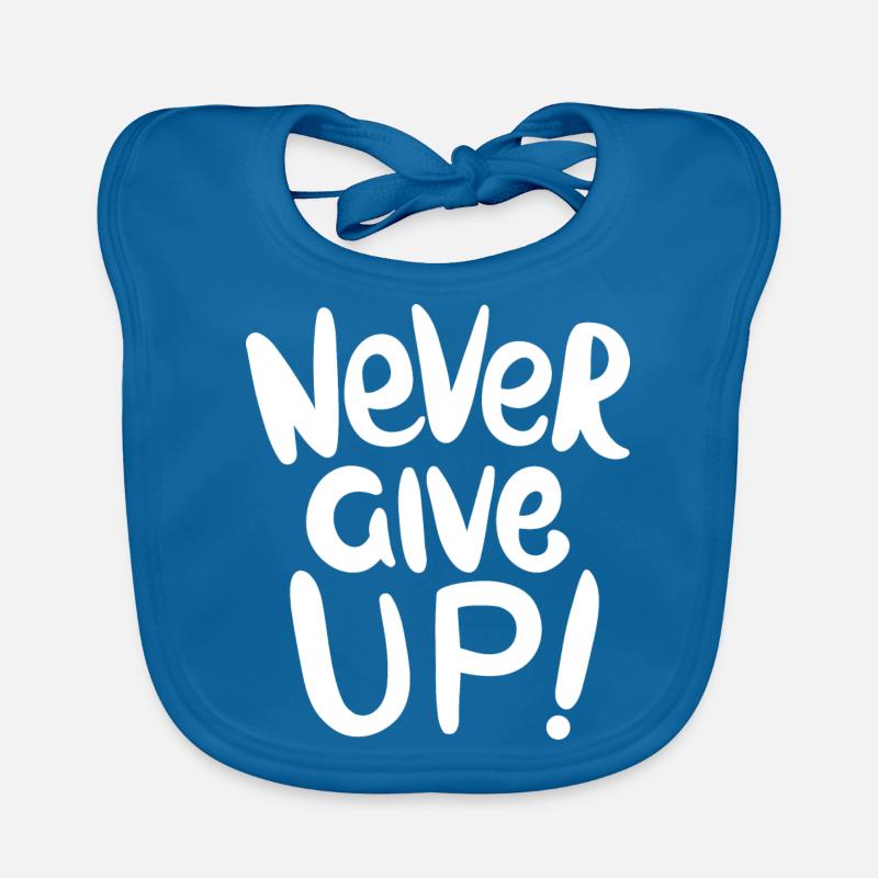 Motivation Durchhalten Liebe Glück Geschenk Baby Bio-Lätzchen