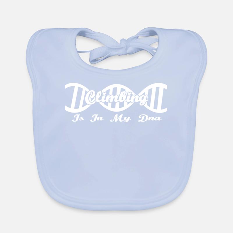 Dns dna evolution hobby geschenk Climbing Baby Bio-Lätzchen