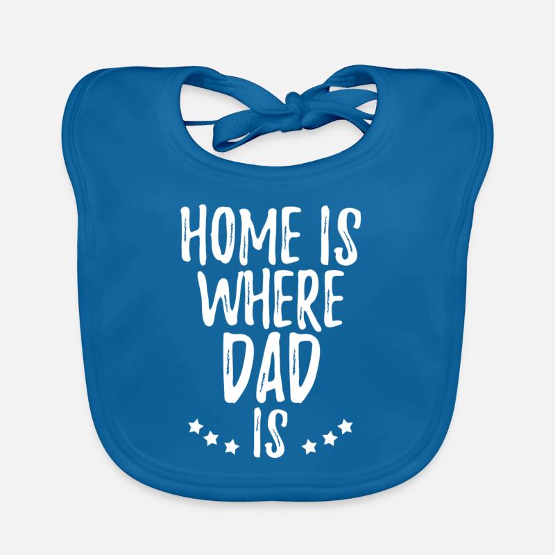 Father's Day Organic Baby Bibs