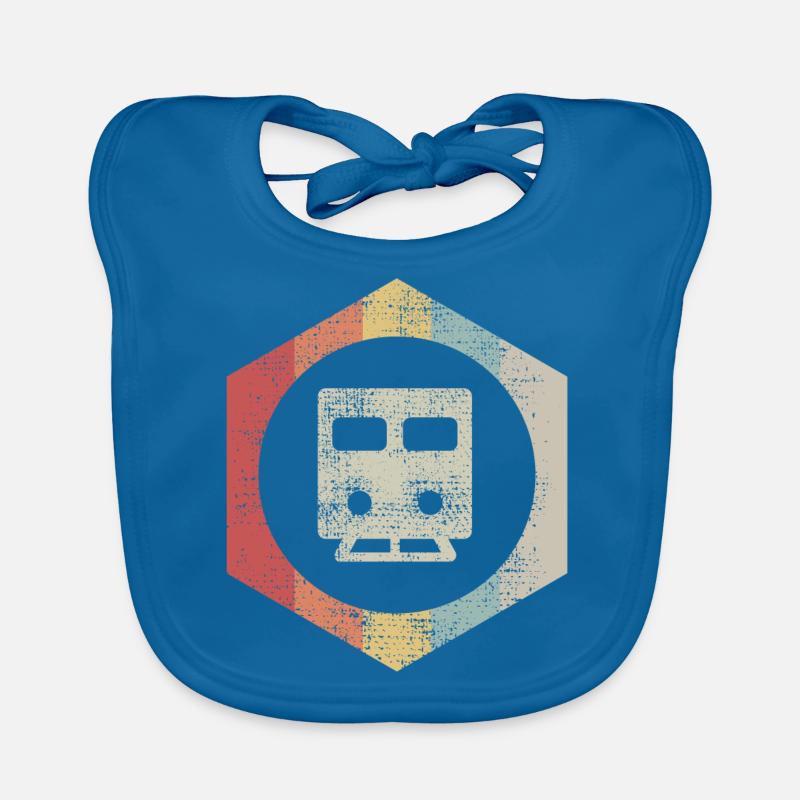 train Organic Baby Bibs