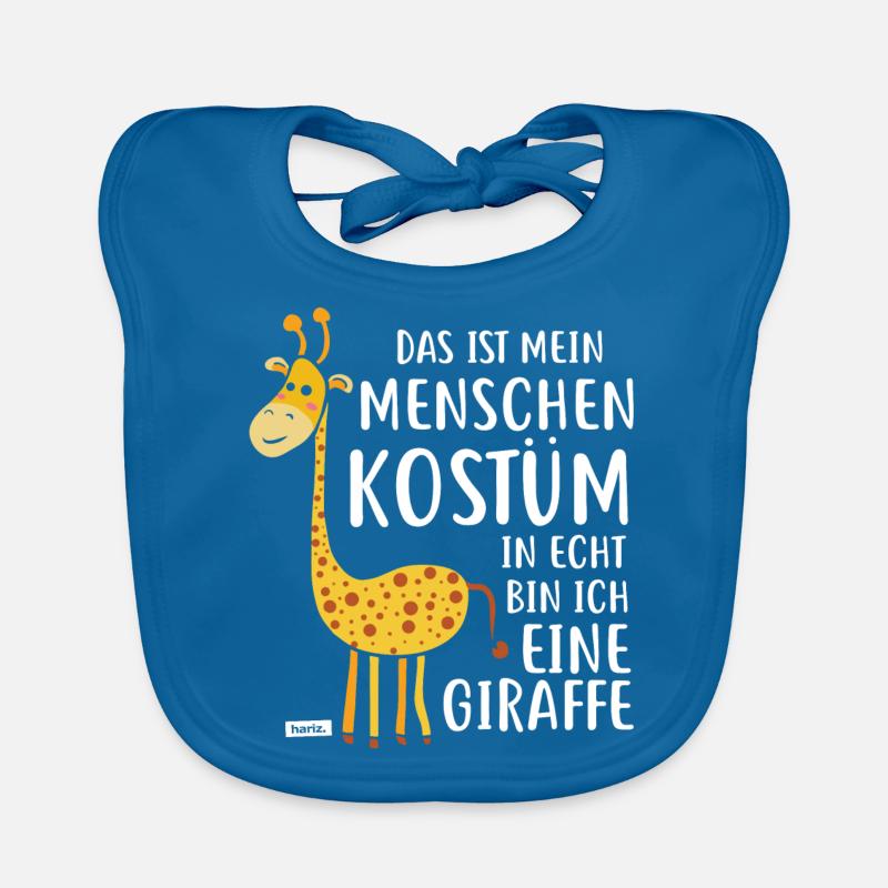 Das Ist Mein Menschen Kostüm Giraffe HARIZ Baby Bio-Lätzchen