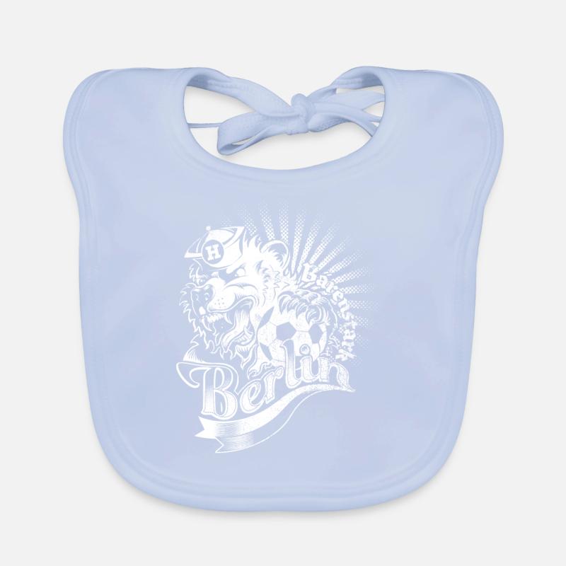 Ours de Berlin Bavoir bio Bébé