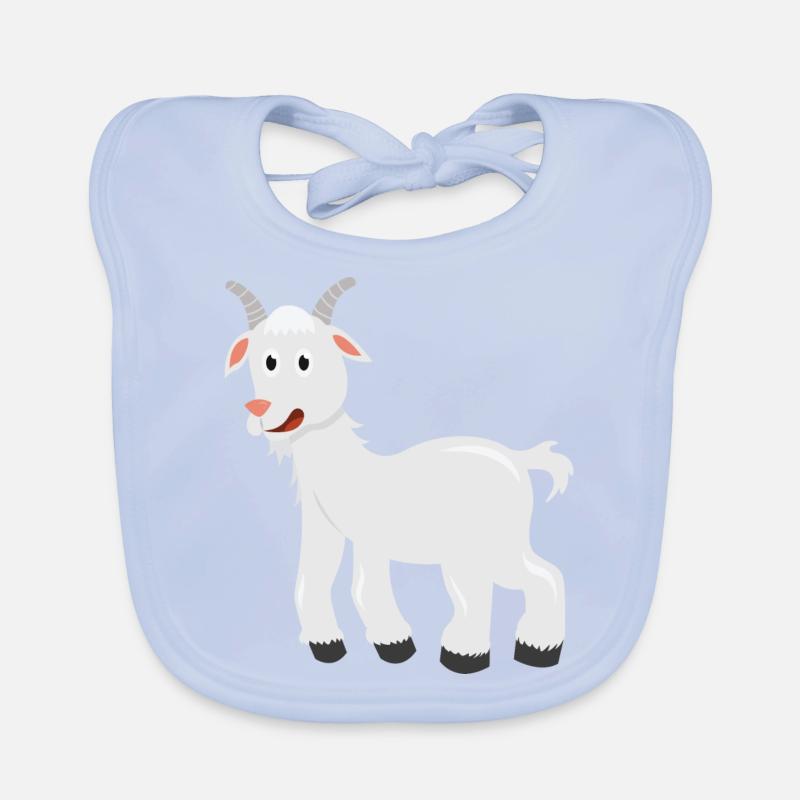 Chèvre Bavoir bio Bébé