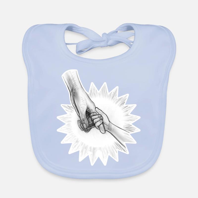 Main d'enfant Bavoir bio Bébé