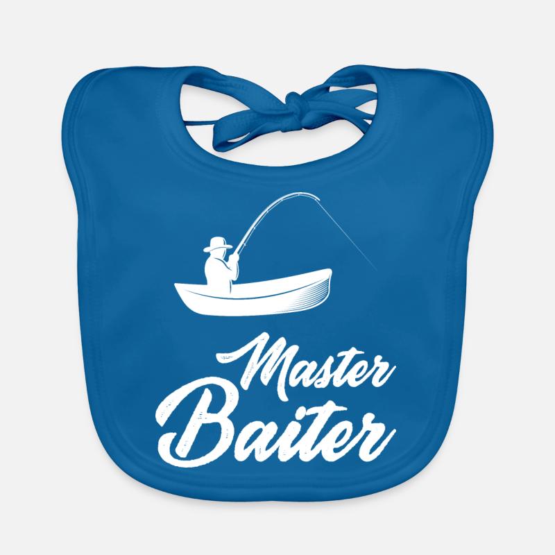 maître de la pêche à l’appât Bavoir bio Bébé