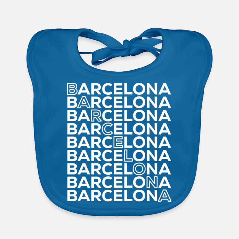 Barcelone Bavoir bio Bébé