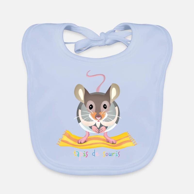 Mouse pad Organic Baby Bibs