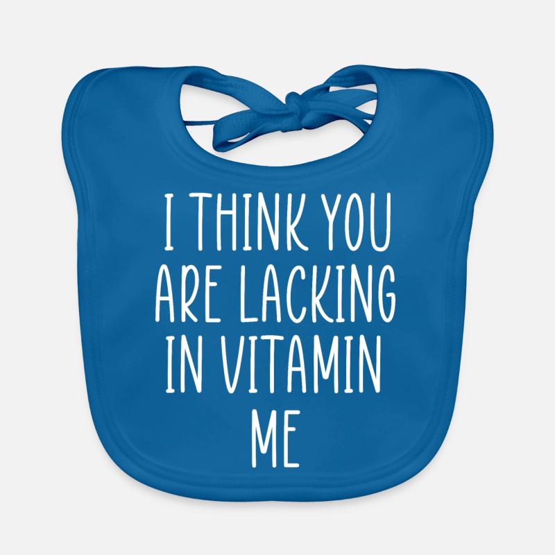 lacking in vitamin me Organic Baby Bibs