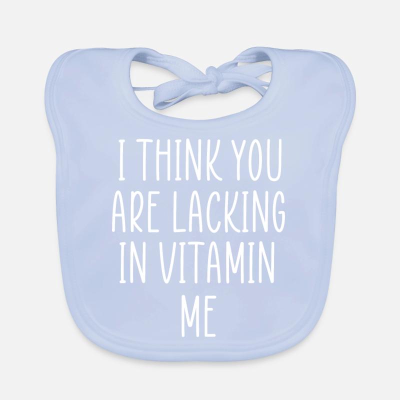 manque de vitamine moi Bavoir bio Bébé