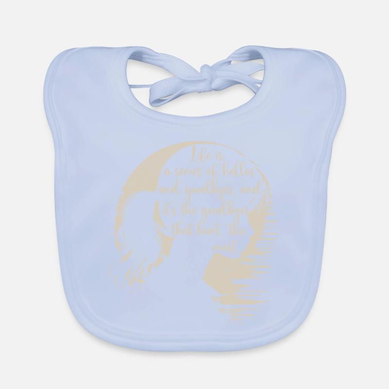 Sad phrase Organic Baby Bibs