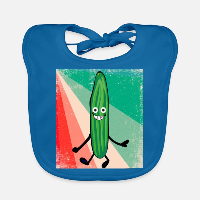 Cucumber,Cucumber,Cucumber,Cucumber,Cucumber,Retro Organic Baby Bibs