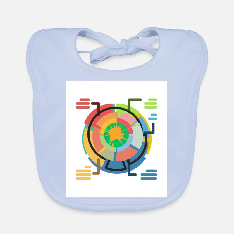 Cercle du monde Bavoir bio Bébé