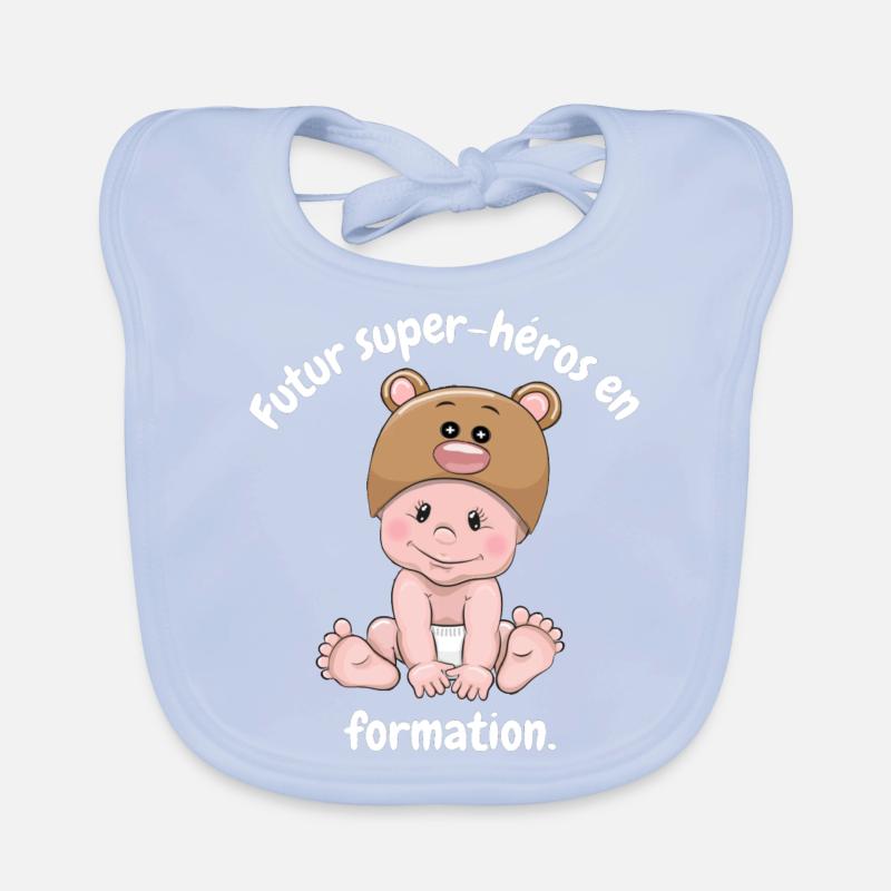 Future super-héros Bavoir bio Bébé