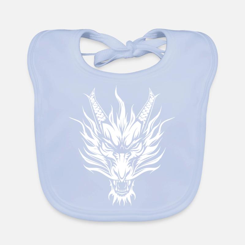 Dragon chinois Bavoir bio Bébé