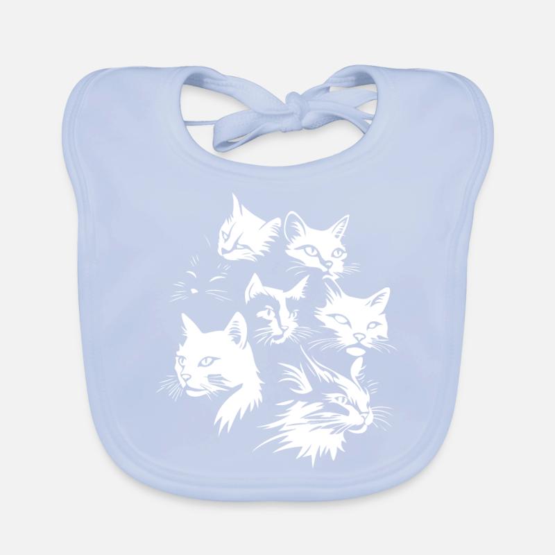 Équipe Cat Bavoir bio Bébé