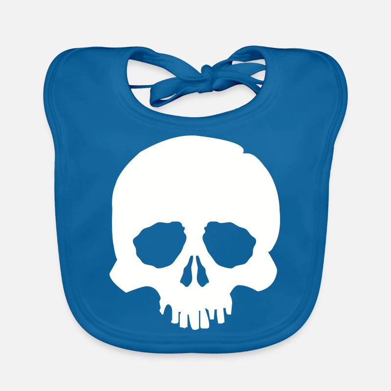 skull Baby Bio-Lätzchen