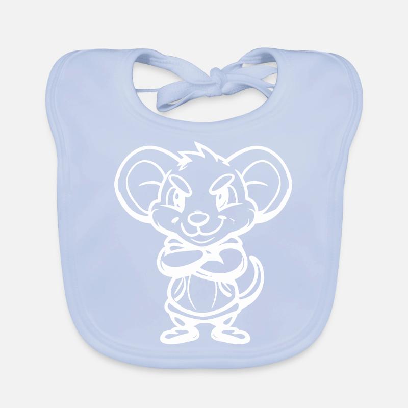 mouse Organic Baby Bibs