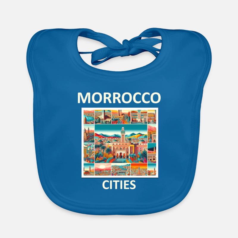 MORROCCO CITIES Bavoir bio Bébé